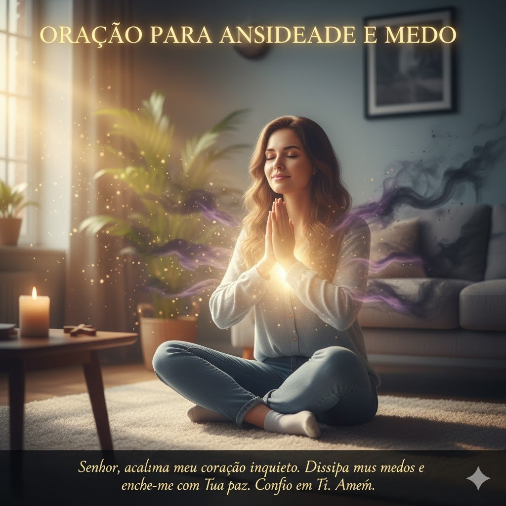 Oração para Ansiedade e Medo