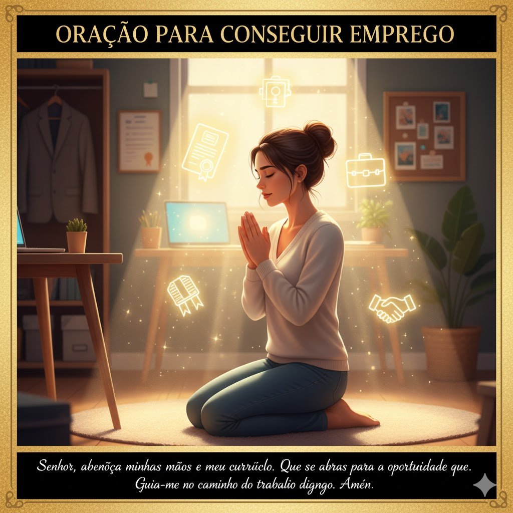 Oração para Conseguir Emprego