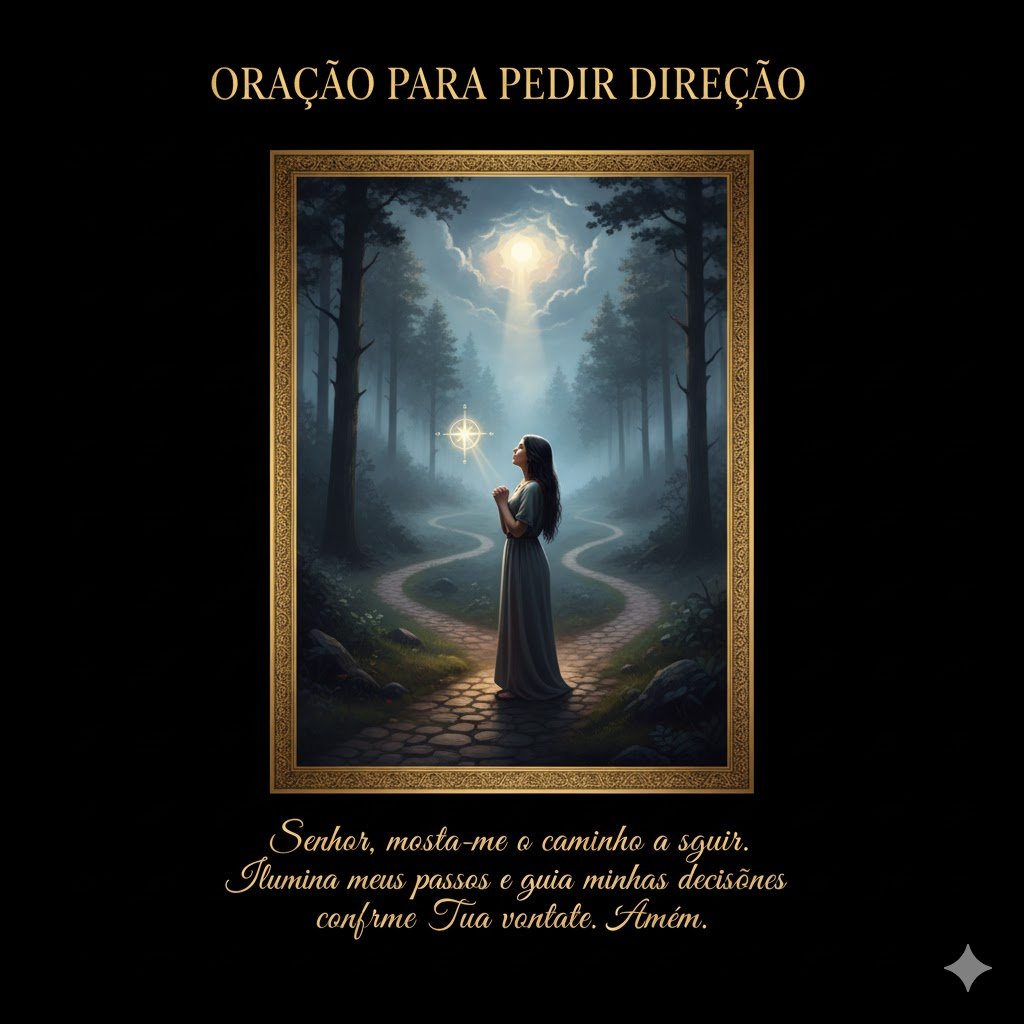 Oração para Pedir Direção