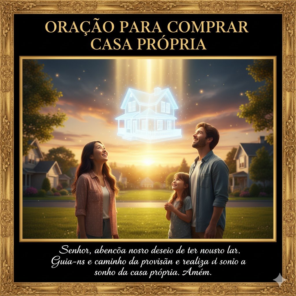 Oração para comprar Casa Própria
