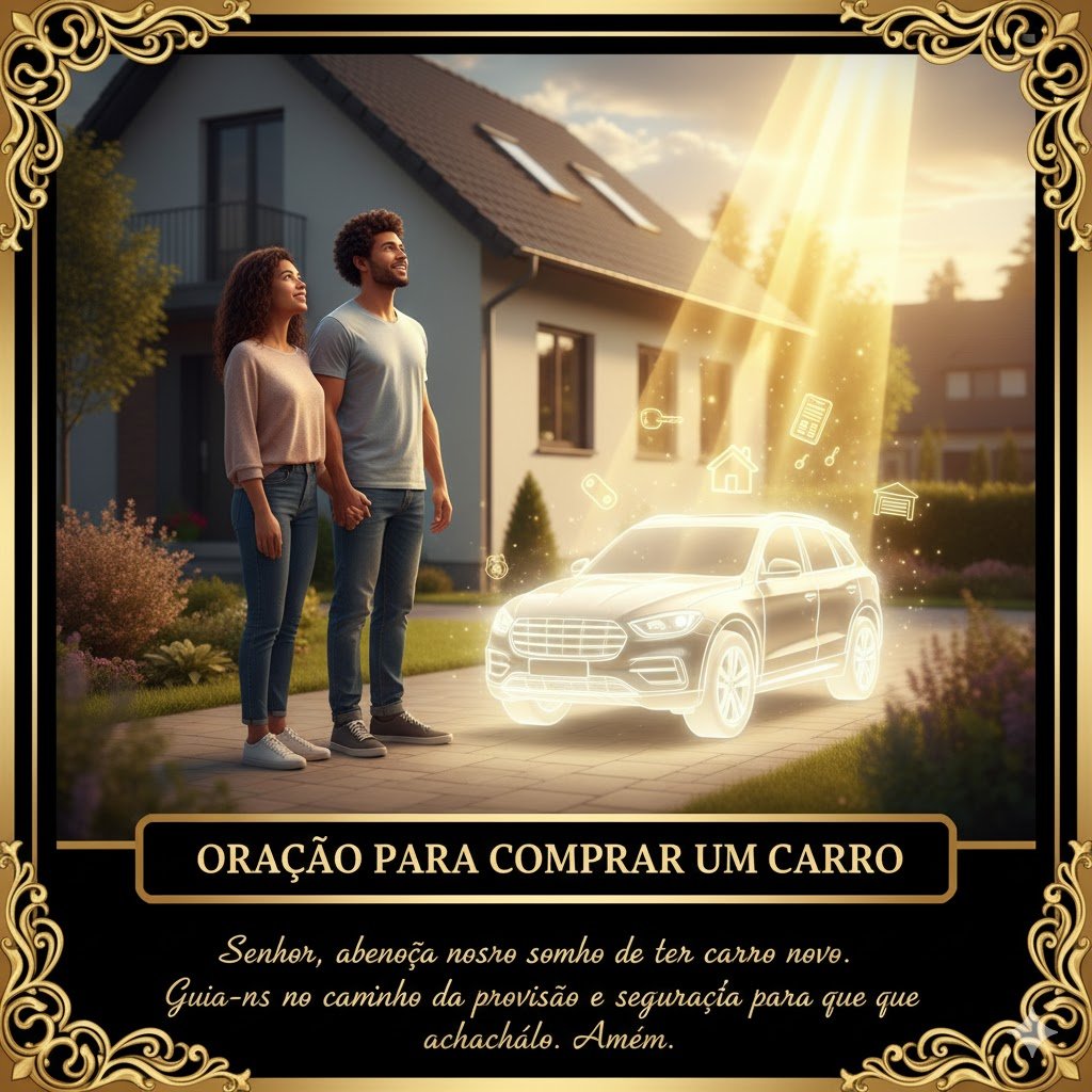 Oração para comprar um Carro